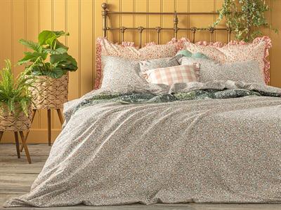 Fleur De Nuit СПАЛНО БЕЛЬО КОМПЛЕ Двоен Памучен 200x220 cm Powder Pink