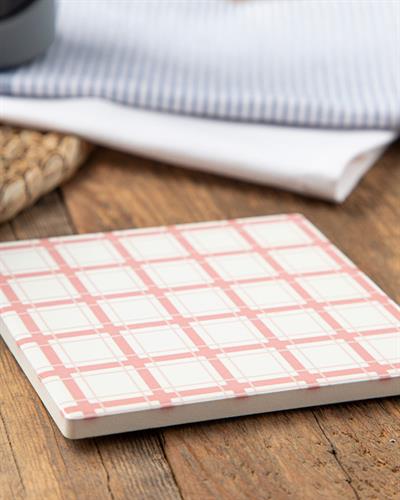 Fleurir Подложка За Чаша Керамика, Розово, 11 Cm