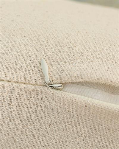 Fleurs Калъфка Декоративн Възглавница Бродерия с перфорация 45x45 см Натурален