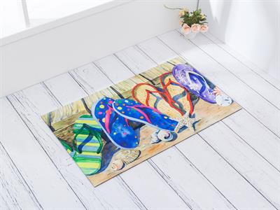 Flip Flop ИЗСТРИВАЛКА Отпечатано 30x18 cm Lilac.