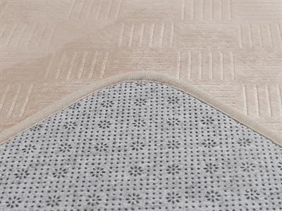 Flo ПОСТЕЛКА ЗА БАНЯ КО С нехлъзгащ се гръб Гореща Щампа 60x100 cm + 60x50 cm Stone Color