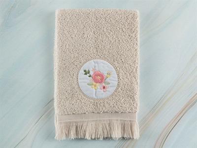 Flora ХАВЛИИ ЗА РЪЦЕ Бродирани 30x40 cm Light Beige