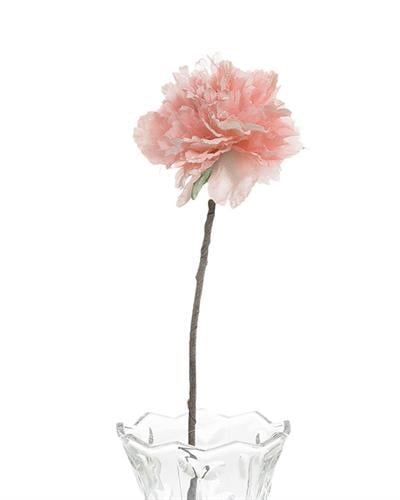 Flora Изкуствено Цвете Полиестер 65 см Червен