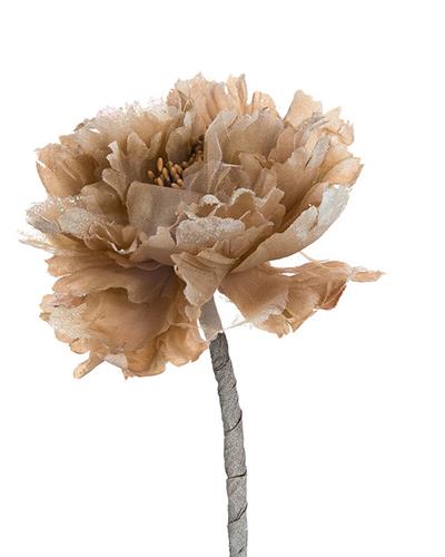 Flora Изкуствено Цвете Полиестер 65 см Кафяв