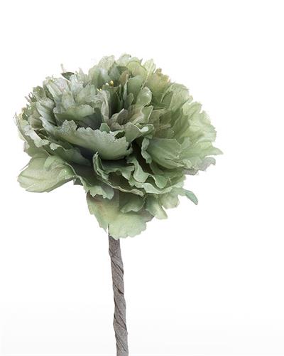 Flora Изкуствено Цвете Полиестер 65 см Морскозелен