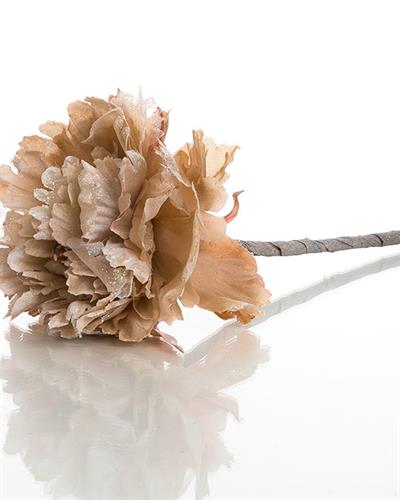 Flora Изкуствено Цвете Полиестер 65 см Кафяв