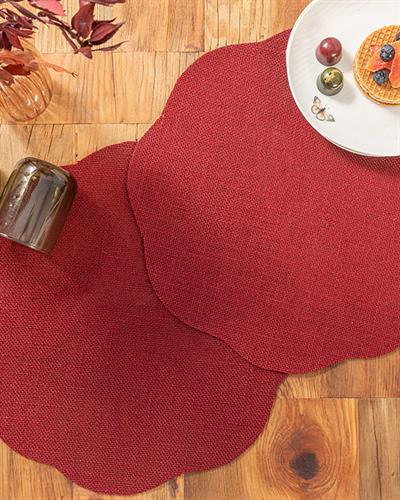 Floraison Американзки Сервиз 2Бр., Юта, Бордо Червено, 38 Cm