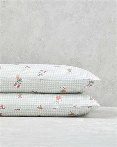 Калъфка За Възглавница 2 бр. Лесно за гладене 50x70 см Розов - Зелен