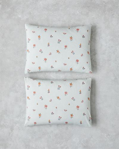 Калъфка За Възглавница 2 бр. Лесно за гладене 50x70 см Розов - Зелен