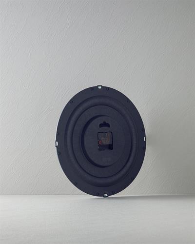 Floral Rose Стенен Часовник Стъкло Пластмаса 35 см Розов