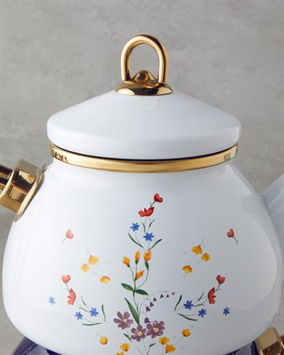 Чайник Мини Емайлиран 0,50 л + 1,1 л Кобалтово син