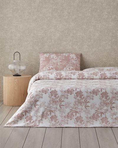 Спален Комплект Единичен Лесно за гладене 160x220 см Розов