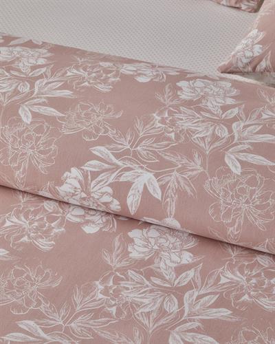 Спален Комплект Единичен Лесно за гладене 160x220 см Розов