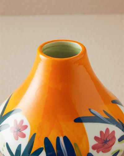 Florals Ваза 12,5x11,5 см Оранжев