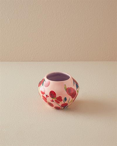 Florals Ваза 14x10,5 см Розов