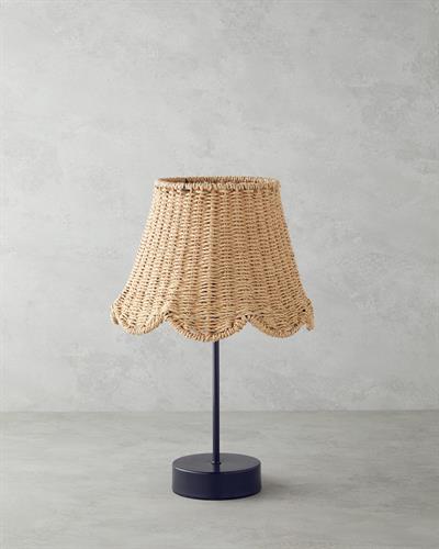 Flore Абажур Хартиено влакно 25x18 cm Натурален..