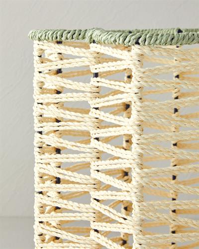 Flore Кошница Хартиено влакно 30x30 см Натурален