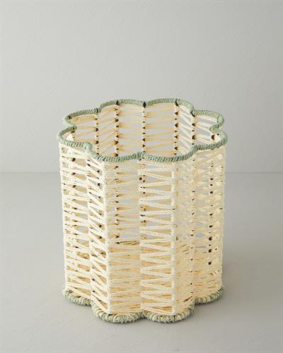 Flore Кошница Хартиено влакно 30x30 см Натурален