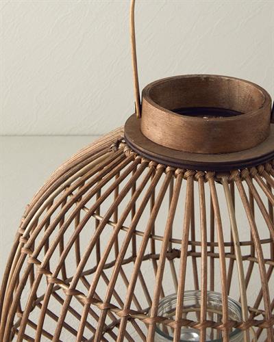 Florence Bamboo Lantern Natural