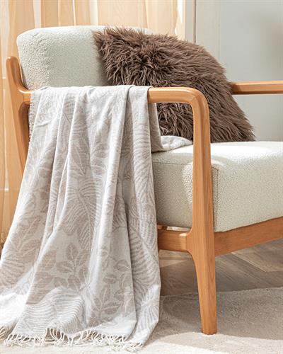 Flores Шал За Кресло Бежово, 130 X 170 Cm