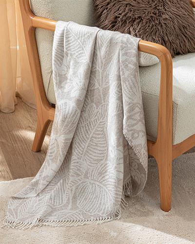 Flores Шал За Кресло Бежово, 130 X 170 Cm