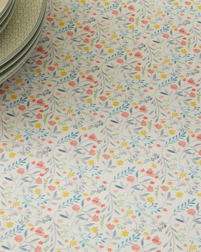 Florescense Покривка За Маса Полиестер, Бяло, 150 X 200 Cm