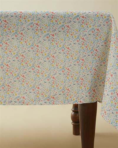 Florescense Покривка За Маса Полиестер, Бяло, 150 X 200 Cm