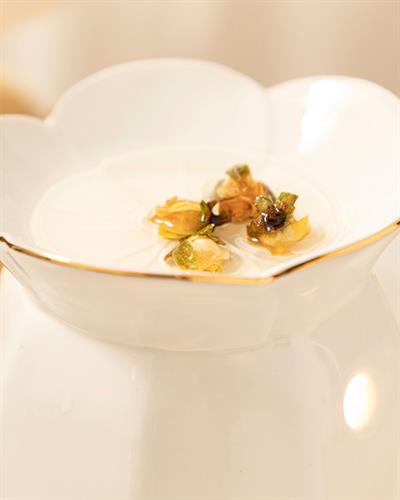 Floret Кандило 11X11X14 cm Бял