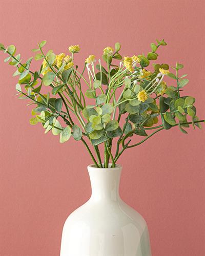 Floret Изкуствено Цвете Един Стрък 34 см Жълт