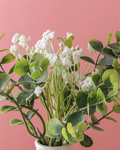 Floret Изкуствено Цвете Един Стрък 34 см Бял