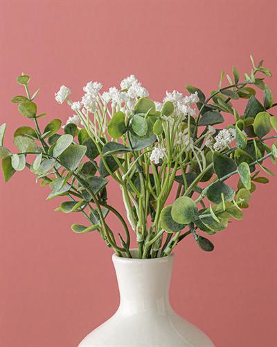 Floret Изкуствено Цвете Един Стрък 34 см Бял