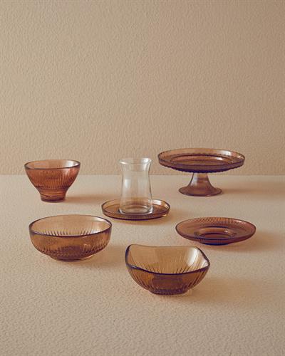 Florida Cup Стъкло, Кафяво, 10,5 Cm