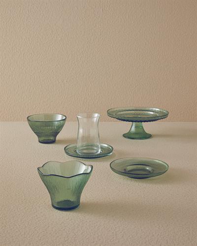 Florida Glass Cup 10.5 cm Green