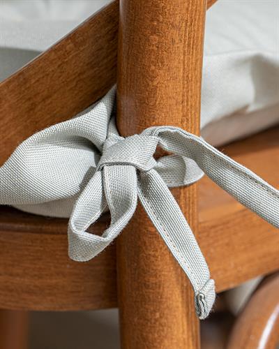 Flounce Възглавница За Стол Памучен Полиестер, Мента, 45 X 45 Cm