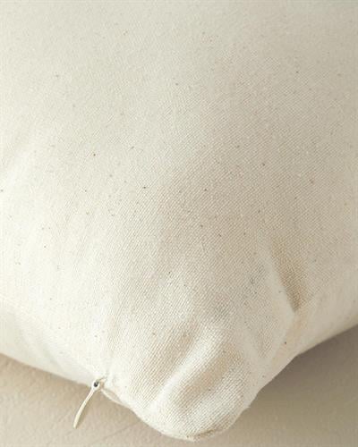 Flower Cover Throw Pillows 45x45 cm Ecru