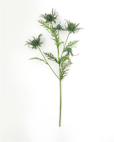 Flower Изкуствено Цвете Един Стрък 59 см Син