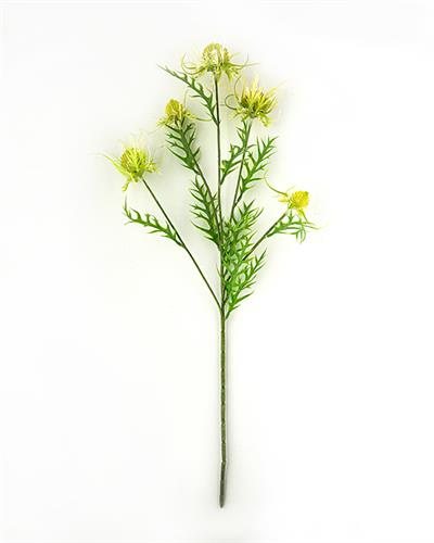 Flower Изкуствено Цвете Един Стрък 59 см Зелен