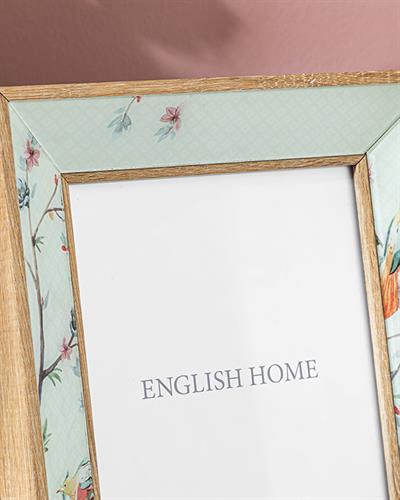 Flower Bird Рамка Стъкло 15x21 см Бежов
