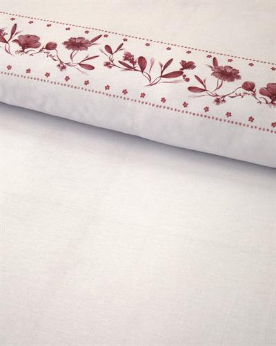 Flower Chain Спален Комплект Двоен Мек памук с дигитална щампа 200x220 см Пепел от рози