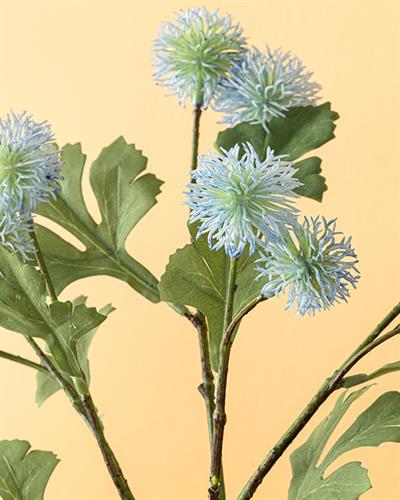 Flower Dots Изкуствено Цвете Един Стрък 56 см Син