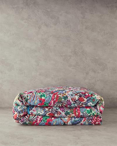 Flower Frenzy Многофункционално Покривало Единичен 160x220 см Виолетов..