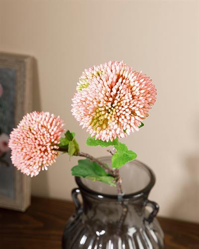 Flower Garden Изкуствено Цвете Един Стрък Пластмаса 44 cm Пудра