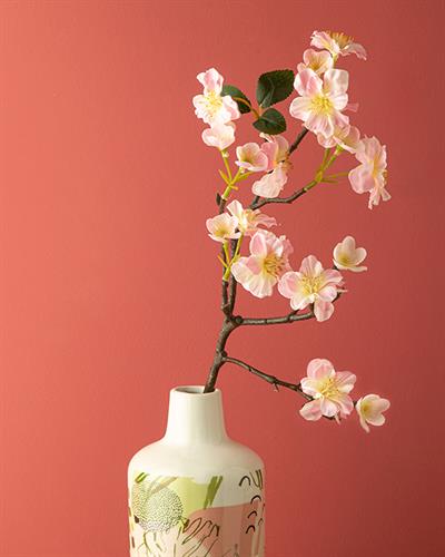 Flower Garden Изкуствено Цвете Един Стрък 60 см Розов