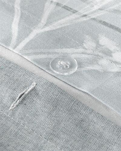 Flower Heaven Спално Бельо Компле Двоен Размер, Плетен, Сиво, 200 X 220 Cm