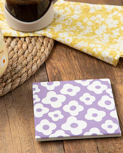 Flower Party Подложка За Чаша Керамика, Люляк., 11 Cm