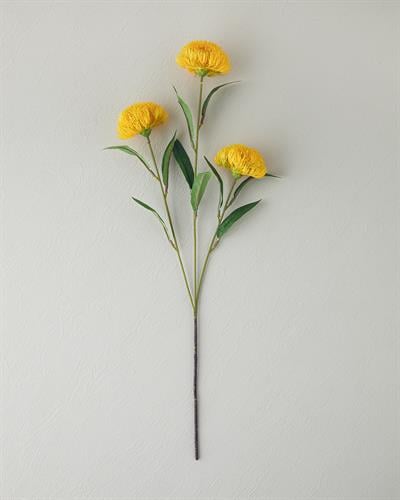 Artificial Flower - One Pc 68 cm Yellow