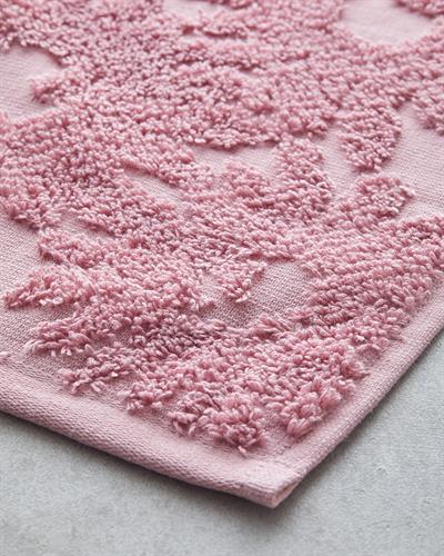 Flower Touch Кърпа За Лице Жакардов Памучен 50x80 см Розов