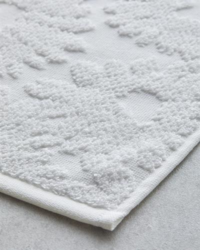 Flower Touch Кърпа За Лице Жакардов Памучен 50x80 см Екрю