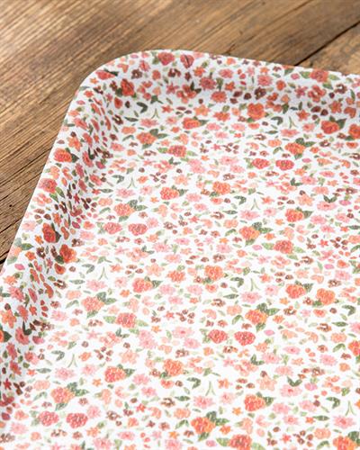 Floweret Табла Нехлъзгаща Се, Меламин, Червено, 27 X 36 Cm