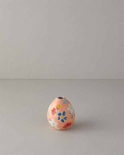 Flowers Ваза Каменна керамика 25 см Пудра